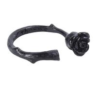 FOMIYES 1 Pièce Anneau D'épine Rétro Bagues Pour Les Femmes Pour Femme Mariage Personnalisé Nom Bague Rose Anneau De Parodie Bague Créative Noir