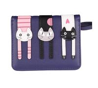 FOMIYES 1 Pièce Porte-Monnaie Chat Mignon Petit pour Les Femmes Bourse Bonjour Portefeuille Modèle de Chat à Sac à Main Petit Porte-Monnaie pour Femme Mini-Chat Porte Monnaie Chat Bleu
