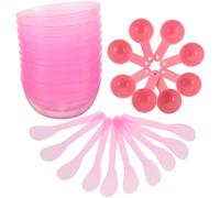 FOMIYES 10 ensembles Bol à Mélanger pour Masque Visage Ensemble de Outils de Beauté avec Spatule et Cuillère Kit de Soins Peau pour Voyage et Salon
