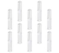 FOMIYES 10 Pièces Boîte à Stylos Transparente en Plastique, Coffret | Coque Claire, Anneau Fixe, pour Petits Pinceaux et Stylos, Présent D'affaires, Collection