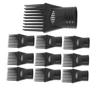 FOMIYES 10 pièces Embouts Peigne pour Sèche Cheveux Accessoires Durables Résistants Chaleur Diffuseur Volumisant pour Coiffure et