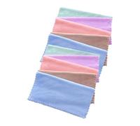 FOMIYES 10 pièces Lot de Serviettes Démaquillantes Microfibres Chiffons Visage Réutilisables et Compactes Adaptées Maison et Voyage Aléatoires Couleur Aléatoire Couleur Aléatoire