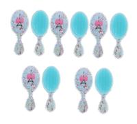 FOMIYES 10 Pièces Peigne de dessin animé ovale brosse à cheveux droite brosse à cheveux pour -petits hair charms hair toppers brosse démêlante pour cheveux brosse à cheveux pour fille