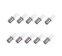 FOMIYES 10 pièces Têtes de Remplacement Tondeuse Électrique Poils Nez Acier Inoxydable Lavable Accessoires de Coupe Précise pour Épilation Nez Oreilles