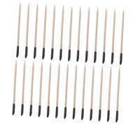FOMIYES 100 pièces Orange Sticks Bois pour Manucure et Pédicure Bâtons de Ponçage Précis pour Ongles Outils de Détail Doux pour Peau Accessoires Portables et Filles
