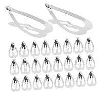 FOMIYES 100pièces Pinces à Cheveux De Cœur Accessoires Pour Mariages Soirées Et Usage Quotidien Filles