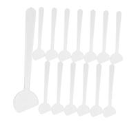 FOMIYES 100pièces Spatule pour Masque Cosmétique Cuillère pour Masque Facial et Crème de Maquillage Spatule de Maquillage pour Mélanger et Appliquer les Produits Petite Cuillère pour Soins