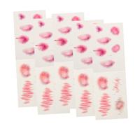 FOMIYES 10feuilles Autocollants Cicatrices Sanglantes de Tatouages Temporaires pour Maquillage Halloween Accessoires de Simulation de Blessures pour Fêtes et Garçon Fille