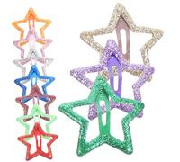 FOMIYES 10pièces Lot De Barrettes à Cheveux Étoiles Pour Petites Décoratives Et Sûres Pour Cheveux