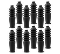 FOMIYES 12 Pièces Gaine de Câble de Frein en Caoutchouc Cache-câble de Frein Noir Protection la Saleté Facile à Installer ’Embrayage VTT Pliant