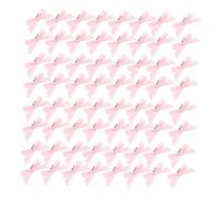 FOMIYES 120pièces Barrettes à Cheveux Nœud Ruban Pinces à Cheveux Souples et Antidérapantes Accessoires pour Femmes et Filles