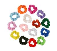 FOMIYES 15 pièces Chouchous Velours Multicolores Élastiques Doux Sans Tension pour Femmes et Filles Accessoires Coiffure Confortables et Résistants