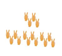 FOMIYES 16 Pièces Broche Main de Durable Badge de Geste pour Décoration de Vêtements Sac à Dos Pulls et Écharpes Accessoire pour Fêtes et Occasions