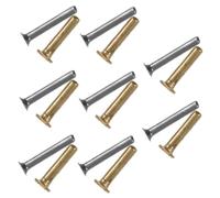 FOMIYES 16 pièces Kit de Réparation Parapluie avec Rivets de Renfort pour Baleines Accessoires pour Parapluies Pliants et Automatiques Installation Facile pour Parapluie de Jardin et