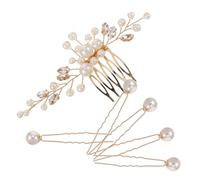 FOMIYES 1ensemble Peigne à Cheveux Vintage Accessoire De Mariage Élégant Pour Mariée Et Demoiselles Ensemble De Peigne Et Épingle à Cheveux Fait Main Design Chinois