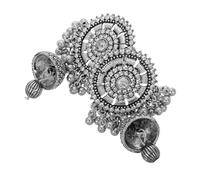 FOMIYES 1paire Boucles Oreilles Boho Vintage Avec Pompons Et Ethniques Vieilli Parfaites Quête Lors De