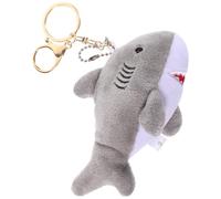 FOMIYES 1Pc Porte-Clés en Peluche Requin Décoratif Résistant à l'usure, Léger et Compact, Accessoire Mignon pour Paquet et Clés, pour Garçon et Filles et Amis, pour Fêtes et Usage