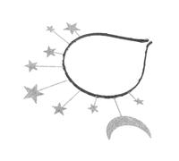 FOMIYES 1pièce Bandeau Paillettes Étoile Et Lune Accessoire Chic Pour Fête Et Anniversaire Pour Cosplay Et Célébrations Féminines