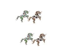 FOMIYES 2 Ensembles Broche Licorne Broche Épingle Pour Les Femmes Femme Femmes s Materbe De Vêtements De Dame De Mode Alliage 2 Pièces * 2