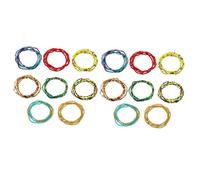 FOMIYES 2 Ensembles Chaîne De Taille En Perles De Riz Pour Perlé Chaînes Plage Baignade Été Chaîne De Taille Du Ventre Féminin Coloré Chaîne De Corps 8 Pièces * 2