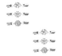 FOMIYES 2 Ensembles Clips De Châle Vintage Pour Cardigan Et Robe Accessoires Élégants Pour Éviter Dévoilements Accidentels 3 Pièces * 2