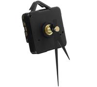 FOMIYES 2 Jeux de Mécanismes D'horloge à Monter Soi-même Silencieux, Kit de Réparation Aiguilles, Plastique Léger, Tige 18 Mm, Filetage 8 Mm, pour Horloge Murale DIY et Artisanale