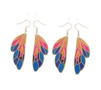 FOMIYES 2 Paires Boucles Oreilles de Dégradé pour Femme Élégantes et Accessoire Parfait pour Événements Spéciaux et Fêtes