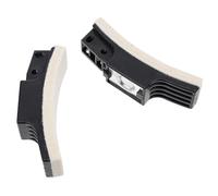 FOMIYES 2 Pcs Plaquettes de Frein pour d'Appartement Feutre Antidérapantes Résistantes à l'usure Compatibles de Fitness Accessoires Sport pour Entraînement Intérieur