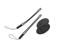 FOMIYES 2 Pièces Adaptateur Autocollant pour Vélo en Plastique Noir avec Support de Fixation Stable pour GPS et Compteur de Cyclisme, pour Balades à Vélo