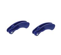 FOMIYES 2 Pièces assistant de de clé outils automobiles aides à l'arthrite voiture Poignée rgonomique Support clé pivotante deux tourne-clefs en plastique deux tourne-clés Blue