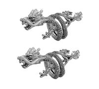 FOMIYES 2 Pièces Bague Lumineuse pour Hommes Anneau Dragon Punk de et Anniversaire Bijoux Esthétiques pour Hommes