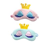 FOMIYES 2 Pièces bandeau de mode patch yeux bandeau yeux eye patch blinders eye mask black - out faire la sieste Dormir oeil de coton dormeur écouteurs cache - oeil masque oculaire confortable