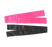 FOMIYES 2 pièces Bandeau Perruque Satin Large Antidérapant Accessoire Coiffure Sport