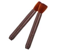 FOMIYES 2 pièces Brosse de Nettoyage pour Erhu et Violon Massif avec Poils Laine Souple Brosse Poussière Portable pour Entretien et Nettoyage des Cordes