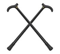 FOMIYES 2 Pièces Canne de Marche Pliante Légère Aluminium Réglable Hauteur avec Poignée Ergonomique Antidérapante pour Stabilité et Randonnée Quotidienne des Seniors