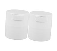 FOMIYES 2 pièces Contenant Étanche pour Colle Extension Cils Récipient Sous Vide avec Pression pour Stockage Précis et Conservation Longue Durée Accessoire Maquillage Portable pour Usage