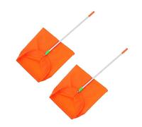 FOMIYES 2 Pièces Dustpan and Leaf Bag Set with Long Handles Windproof Garden Dustpan for Outdoor Cleaning Portable Foldable Design for Sanitation Workers