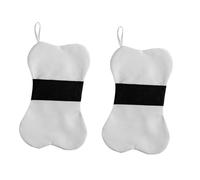 FOMIYES 2 Pièces En Os Vierge De Transfert De Chaleur Pour Pochette à Bijoux Vierge Joli En Forme D'os Lin En Coton