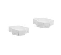 FOMIYES 2 Pièces Graduation Cap Fillable Candy Box Durable Board Tray For Party Favors And Keepsakes Easy Diy Assembly Elegant Design For Graduation Season Celebrations