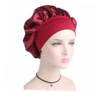 FOMIYES 2 pièces Large Bande Élastique Bonnet Soin Capillaire Multifonctionnel pour Chimiothérapie et Sommeil Cheveux Nuit DouxCadeau Pratique pour Cancer