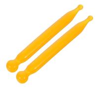 FOMIYES 2 pièces Massage Stick Résine pour Visage et Corps Outil Gua Sha Ergonomique Promoteur de Circulation Sanguine Léger et Portable pour Massage Relaxant Complet