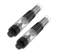 FOMIYES 2 pièces Pinceau Maquillage Rétractable avec Flacon Rechargeable pour Fond de et Élégant et Portable pour Application Polyvalente