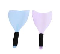 FOMIYES 2 Pièces Protecteur de Visage Plastique Écran Poussière et à Eau pour Salon et Usage Domestique Barrière Cheveux et Spray Accessoire Coiffure Professionnel