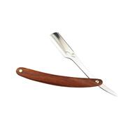 FOMIYES 2 Pièces Rasoir Manuel Métal Vintage Support Coupe Choux sans Lame Sûr et Portable pour Hommes Usage Barbershop et Salon