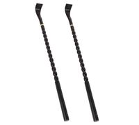 FOMIYES 2 Pièces Wooden Back Scratchers For Adults Long Handle Itch Relief Massager Stick For Full Body Use At Home Office And Travel