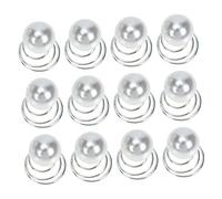 FOMIYES 20 Épingles à Cheveux Spirales en Perles, Taille Moyenne, Accessoires pour Mariage, Bijoux de Cheveux pour Tresses, Usage Féminin, Coiffures Élégantes, Lot Polyvalent