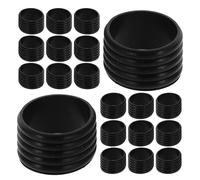 FOMIYES 20 Pièces Anneau en Silicone Antidérapant pour Raquette de Padel | Texture Spirale, Surface Lisse et Maintien Serré, Usage en Salle ou Climat Humide, pour Entraîneurs et Garçon Fille