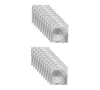 FOMIYES 200 Pièces Papier Aluminium pour Argentées pour Chocolat Friandises Maison Petites Clémentines Maintien Fraîcheur et