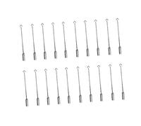 FOMIYES 20pièces Broches Cuivre Épingle De Sûreté Épingle à Poitrine Accessoire Pour Vêtements Boucles Oreilles Lot