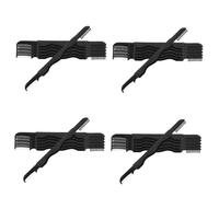 FOMIYES 24 Pièces Peigne à Cils Et Brosse à Sourcils Brosse à Cils Peignes à Sourcils Brosse à Sourcils Et Peigne Brosse Peigne à Cils Acier Inoxydable Plastique Les Deux Extrémités